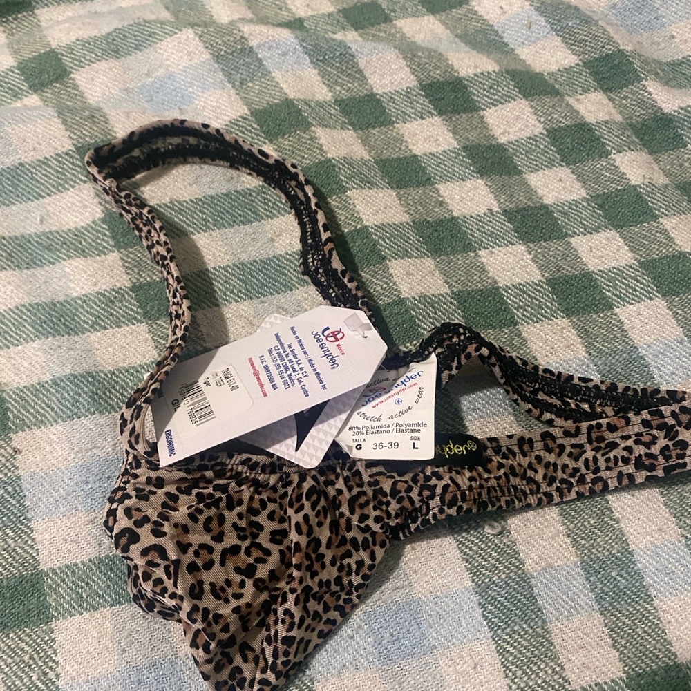 Leopard Print Men's Briefs